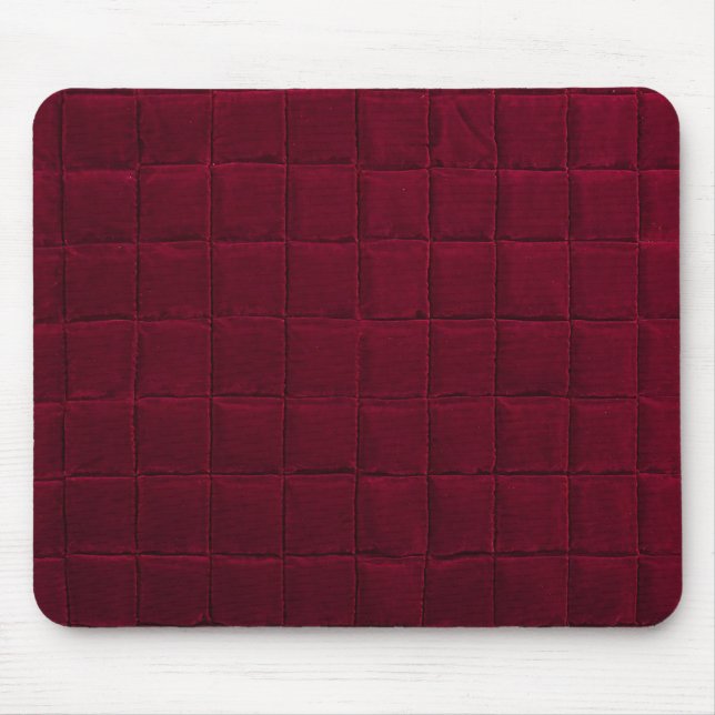 Burgundy-Muster Mousepad (Vorne)
