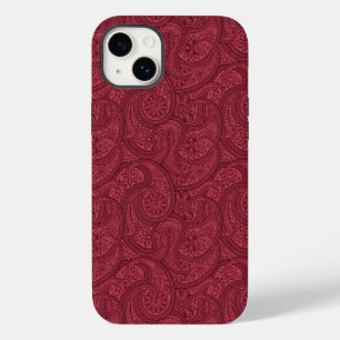 Burgundy Paisley Case-Mate iPhone 14 Plus Hülle