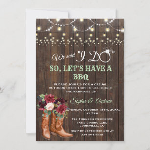 Burgundy Pink Blush Cowboy Stiefel, nachdem ich GR Einladung