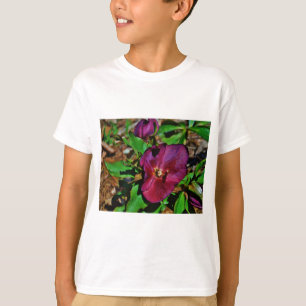 Burgundy Pink Lenten Rose T-Shirt