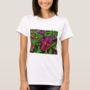 Burgundy Pink Lenten Rose T-Shirt