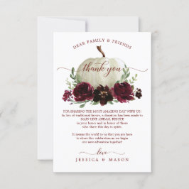 Burgundy Pumpkin in Ersetzung der Lieblings-Platzk Ankündigung