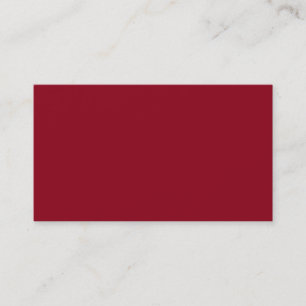 Burgundy Red Business Card Visitenkarte