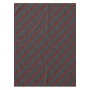 Burgundy Red Carbon Style Racing Stripes Decor Tischdecke