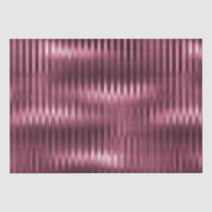 Burgundy Red Glitzy Stripes Seidenpapier