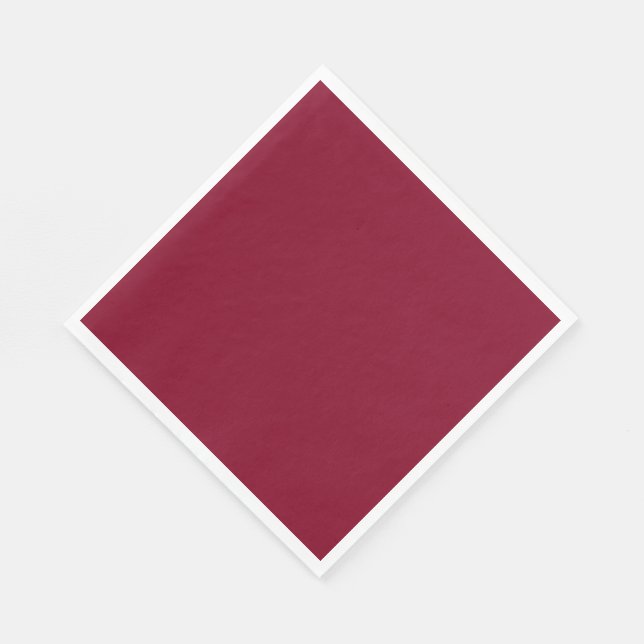 Burgundy Serviette (Ecke)