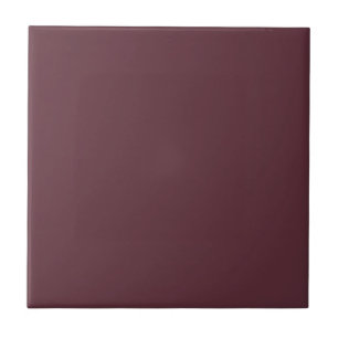 Burgundy Solid Color Fliese