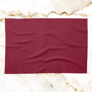 Burgundy Solid Color Geschirrtuch