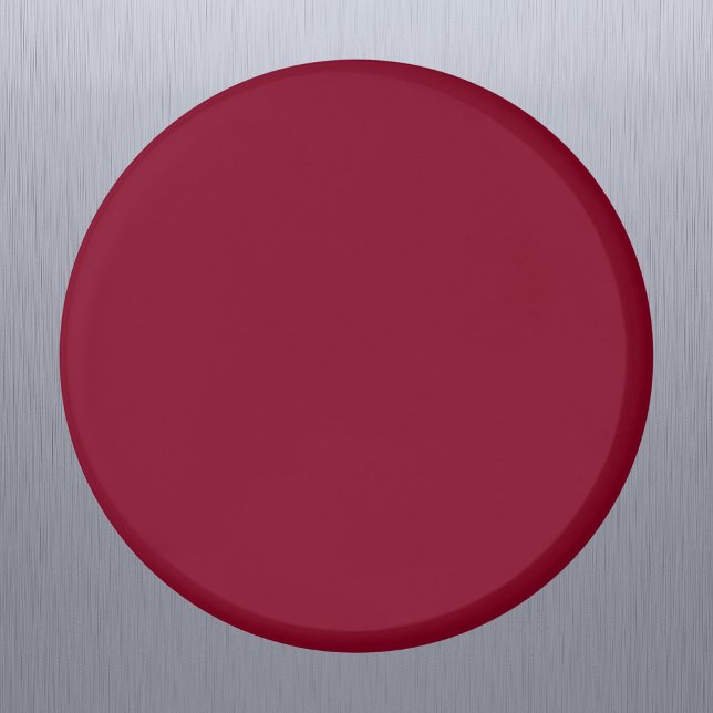 Burgundy Solid Color Magnet (Von Creator hochgeladen)