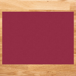 Burgundy Solid Color Seidenpapier