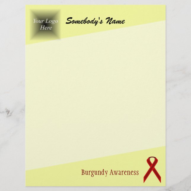 Burgundy Standard Ribbon von Kenneth Yoncich (Vorderseite)