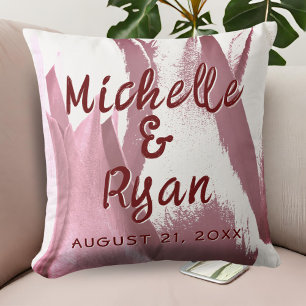 Burgundy Tulips Blume Blumenzwiebeln Kissen