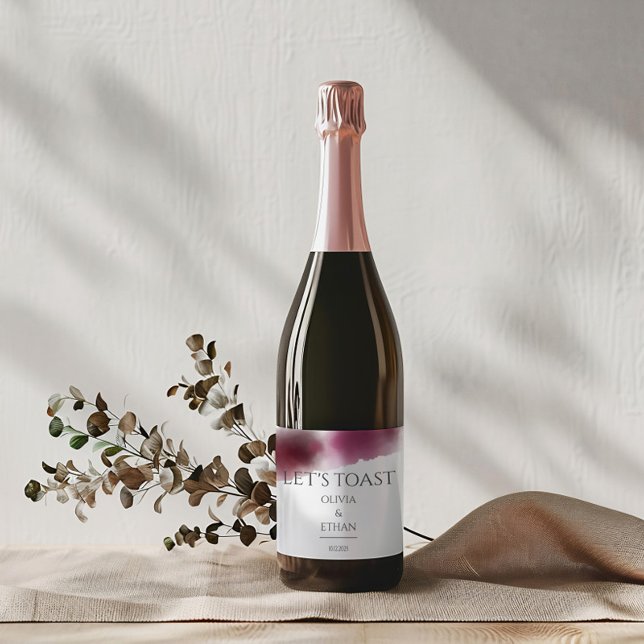 Burgundy Watercolor Wedding - Elegant (Von Creator hochgeladen)