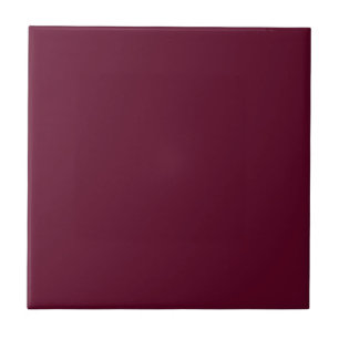 Burgundy Wine Solid Color   #5b0523 Fliese