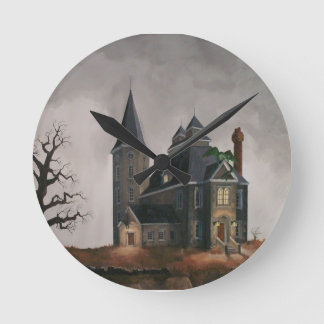 Burgwall-Uhr Runde Wanduhr