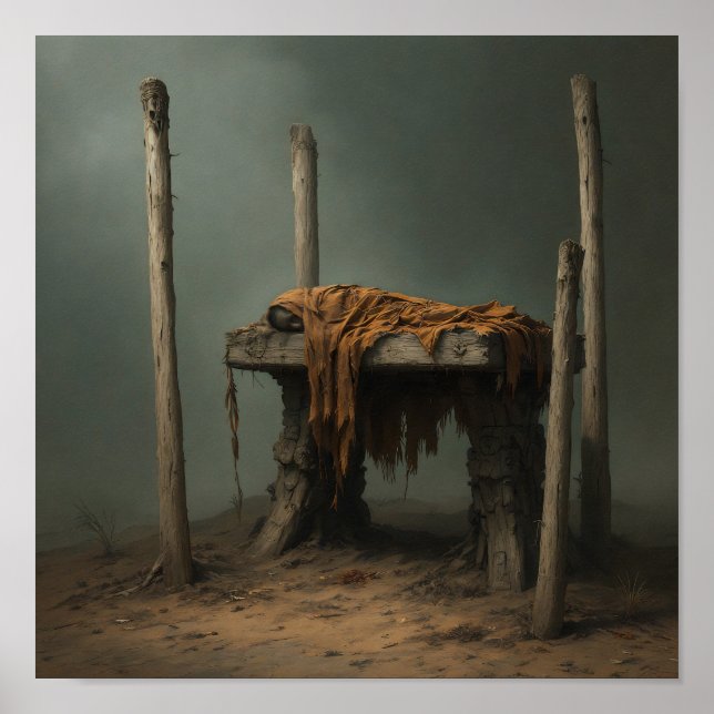 Burial Platform Poster (Vorne)