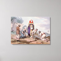 Burial, vom Künstler geätzt, veröffentlicht 1804 (