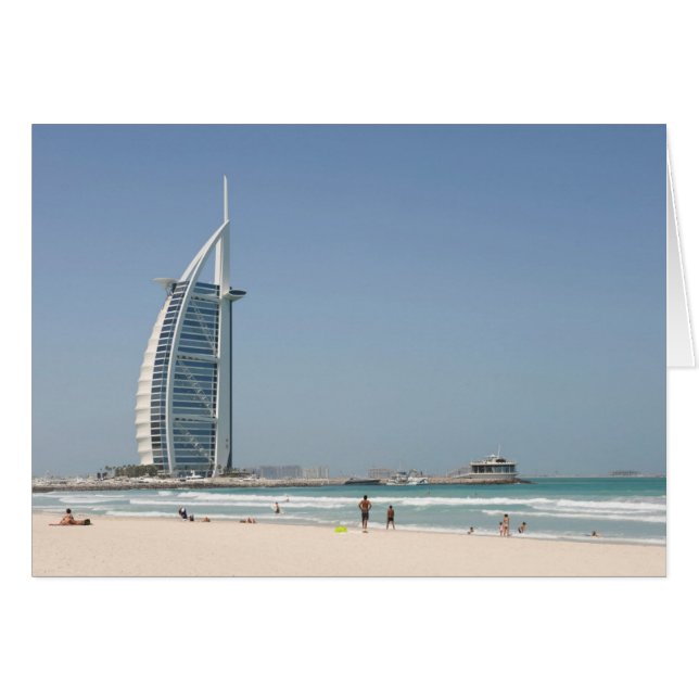 Burj Al Arab From Sunset Beach, Dubai (Vorderseite (Horizontal))