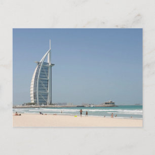 Burj Al Arab From Sunset Beach, Dubai Postkarte