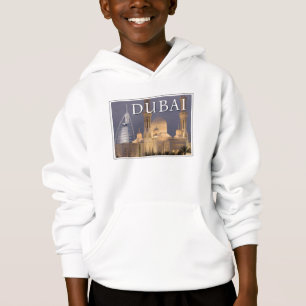 Burj al Arab Moschee am Abend Dubai Hoodie