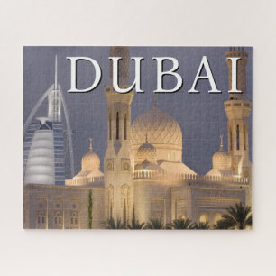 Burj al Arab Moschee am Abend Dubai Puzzle