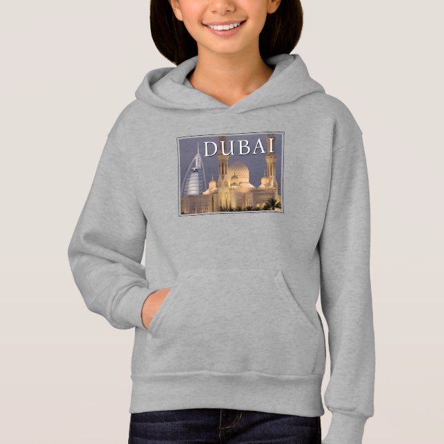 Burj al Arab | Moschee im Abend Dubai Hoodie (Vorderseite)