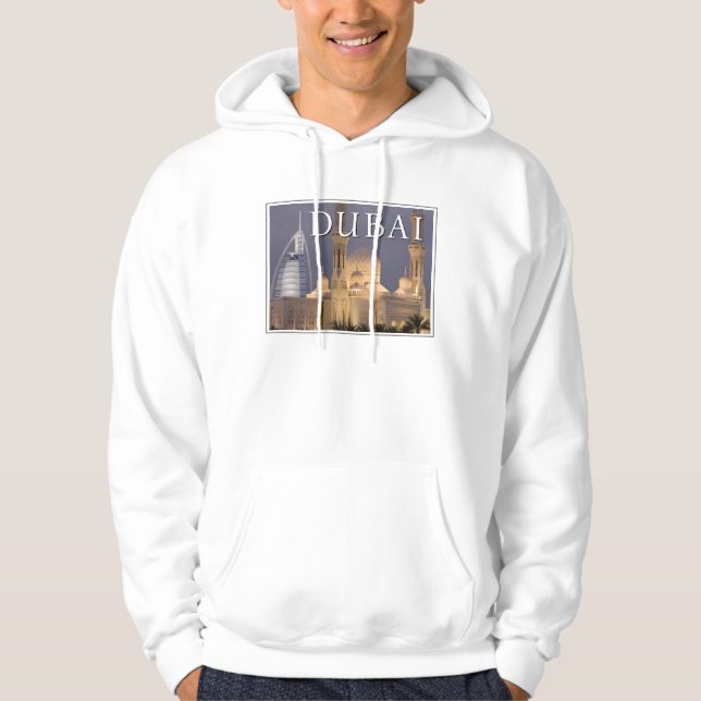 Burj al Arab | Moschee im Abend Dubai Hoodie (Vorderseite)