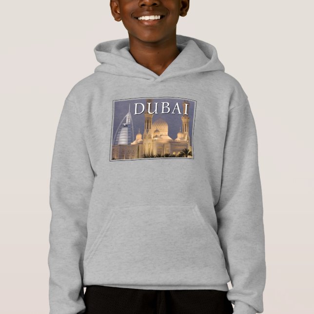 Burj al Arab | Moschee im Abend Dubai Hoodie (Vorderseite)