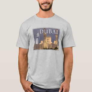 Burj al Arab Moschee im Abend Dubai T-Shirt