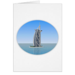 Burj Al-arabisches Hotel Dubai: Modell 3D: