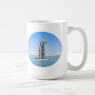 Burj Al-arabisches Hotel Dubai: Modell 3D: Kaffeetasse