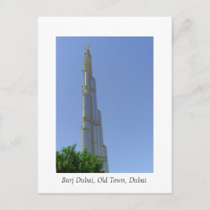 Burj Dubai, Altstadt, Dubai Postkarte