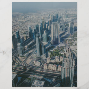 Burj Khalifa Ansicht, Dubai Flyer
