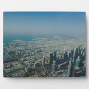 Burj Khalifa Ansicht, Dubai Fotoplatte