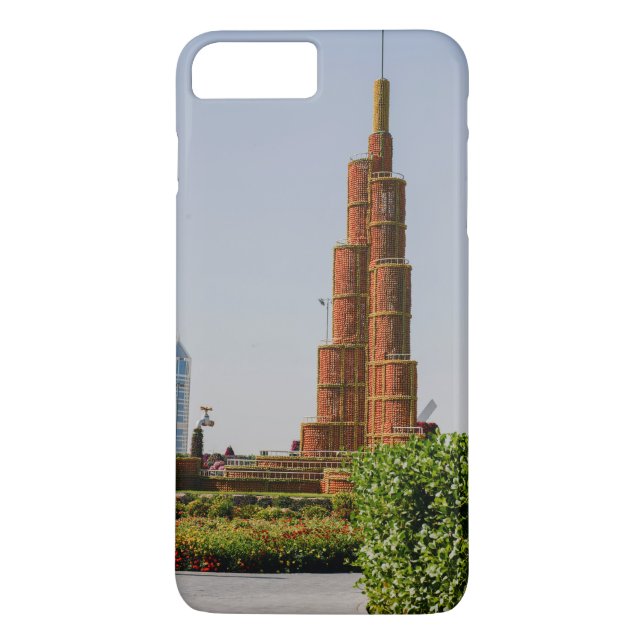 Burj Khalifa, Dubai Miracle Garden Case-Mate iPhone Hülle (Rückseite)
