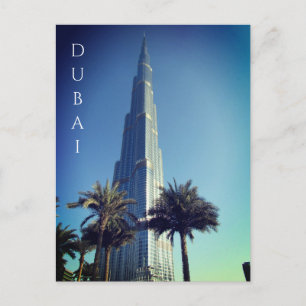 Burj khalifa dubai uae Postkarte