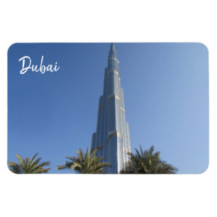 Burj khalifa Palmen Magnet