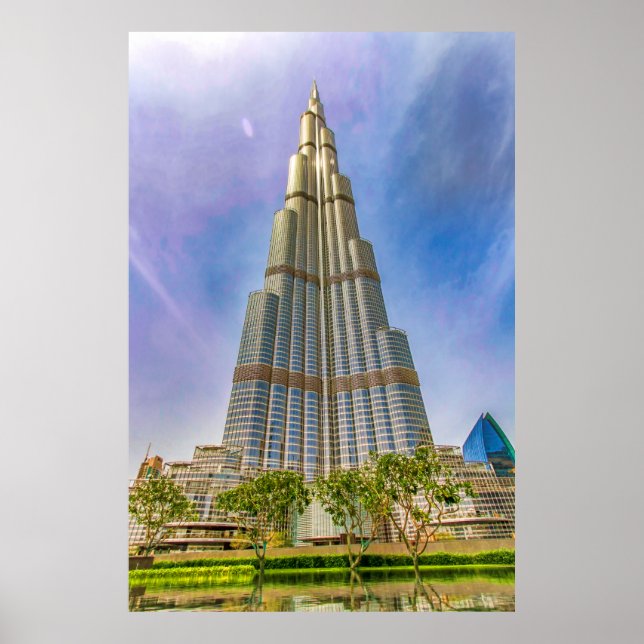 Burj Khalifa Poster (Vorne)