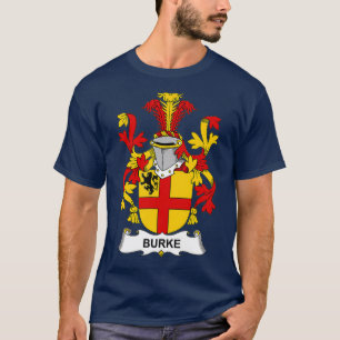 Burke Coat of Arms Familienwappen T-Shirt