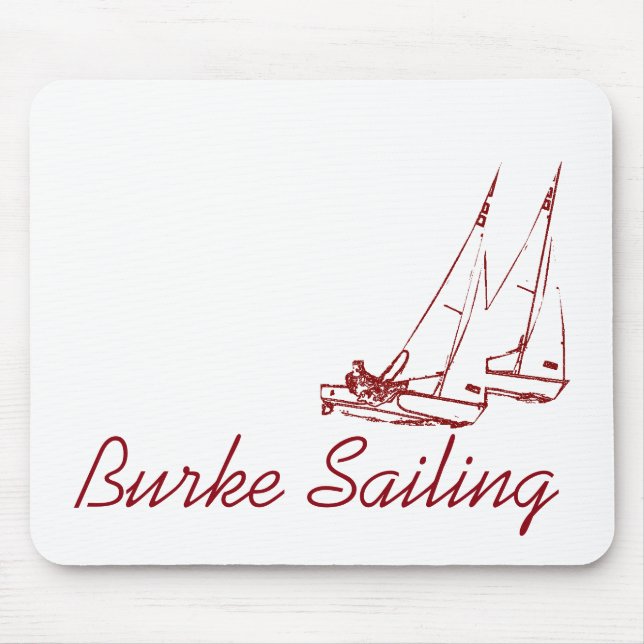 Burke, das Mousepad segelt (Vorne)