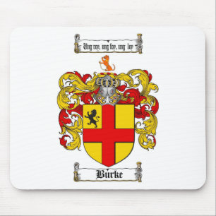 BURKE-FAMILIENWAPPEN - BURKE-WAPPEN MOUSEPAD