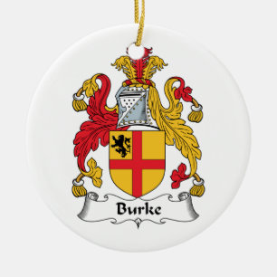 Burke-Familienwappen Keramikornament