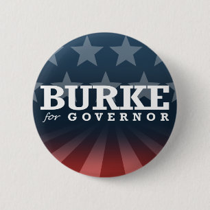 BURKE FÜR GOUVERNEUR 2014 BUTTON