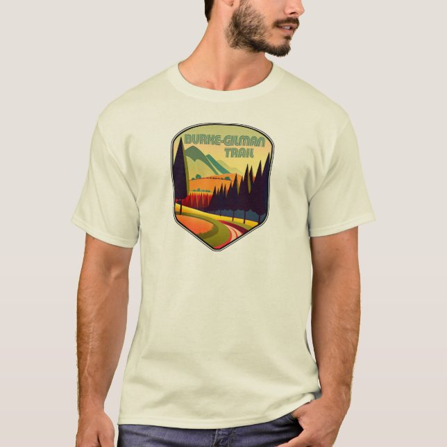 Burke-Gilman Trail Colors T-Shirt (Vorderseite)