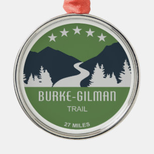Burke-Gilman Trail Ornament Aus Metall