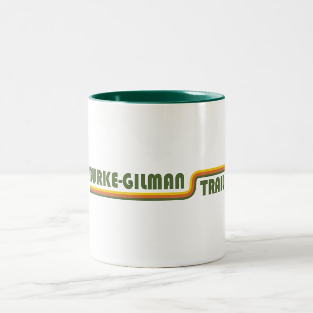 Burke-Gilman Trail Zweifarbige Tasse (Mittel)