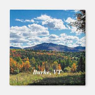 Burke, Vermont, schöner Herbst, Magnet