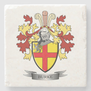 Burke-Wappen Steinuntersetzer