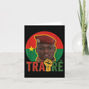 Burkina Faso - Bravo Kapitän Ibrahim Traoré _ Thom Karte