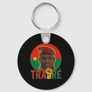 Burkina Faso - Bravo Kapitän Ibrahim Traoré _ Thom Schlüsselanhänger